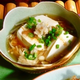 豆腐とえのきのとろとろ煮♩(生姜がいい感じ)